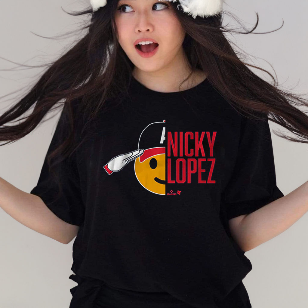 Nicky Lopez Salute T-Shirt, Atlanta Baseball - ShirtsOwl Office
