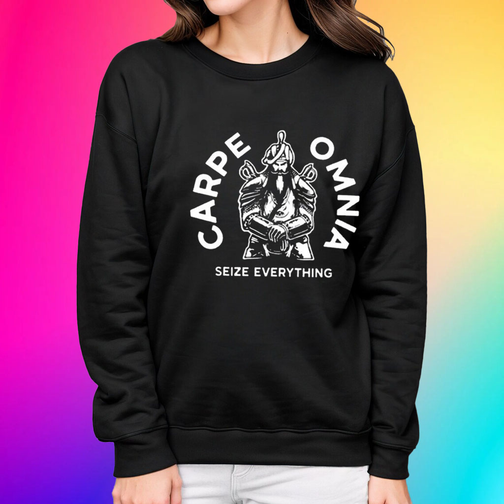 Official Micah Parsons Carpe Omnia Seize Everything Hoodie T-shirt  Sweatshirt - Shibtee Clothing