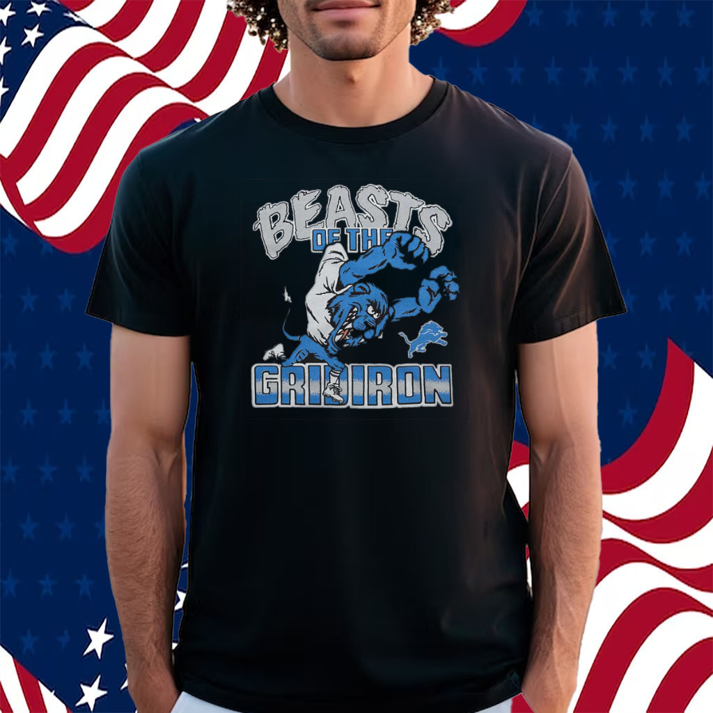 Detroit Lions Beasts Of The Gridiron shirt - Limotees