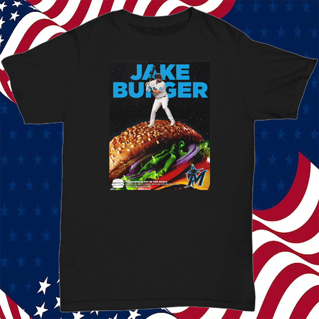 Jake Burger Miami Marlins Shirt - ShirtsOwl Office