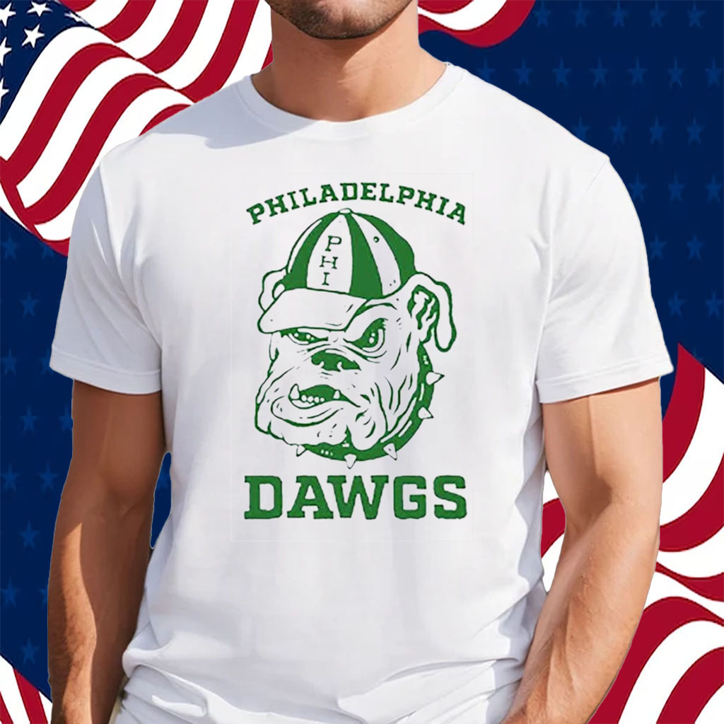 Jason Kelce Philadelphia The Dawgs T-Shirt - ShirtsOwl Office