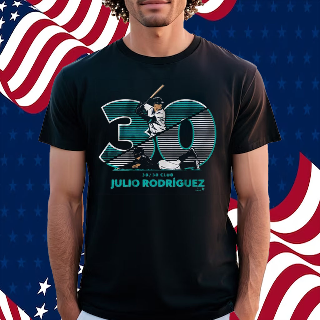 Julio Rodriguez 30-30 T-Shirt - ShirtsOwl Office