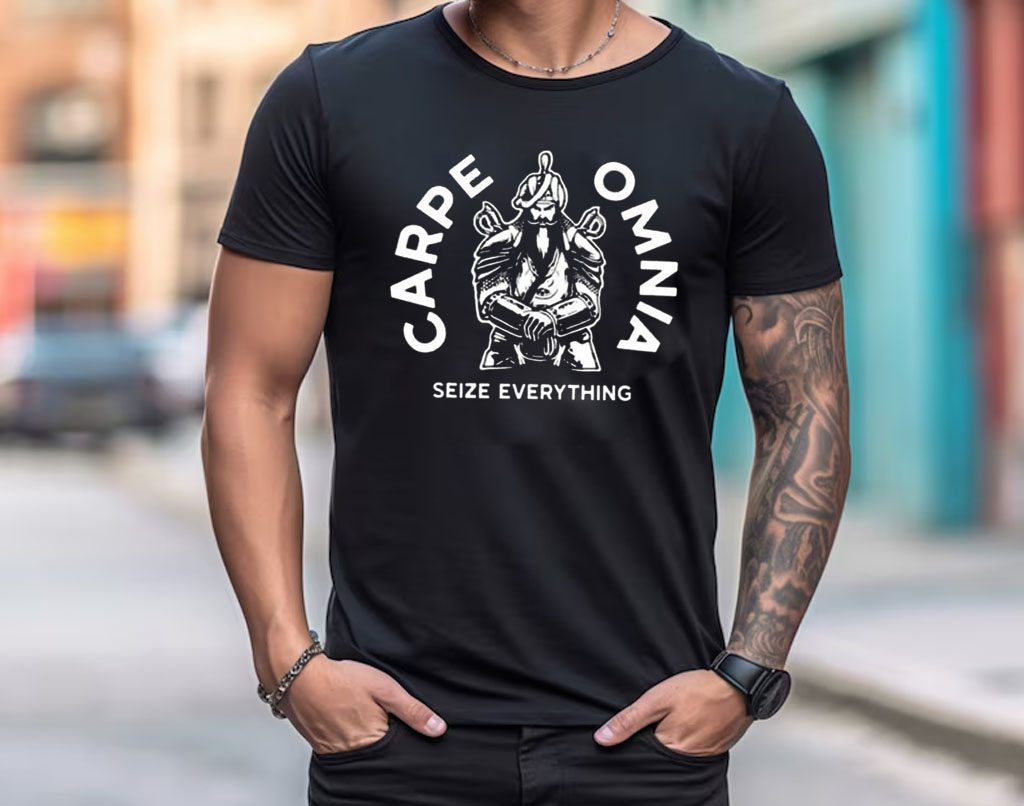 Micah Parsons Carpe Omnia Seize Everything Men Shirt - ShirtsOwl Office