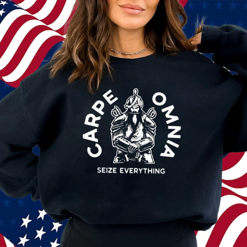 Carpe Omnia Seize Everything Cowboys Hoodie