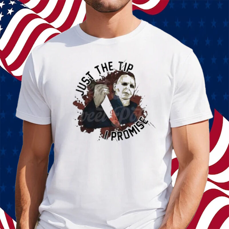 Silver Lake T-Shirts 'Just The Tip' Horror Movie Halloween Tee - Black, Medium - View #2