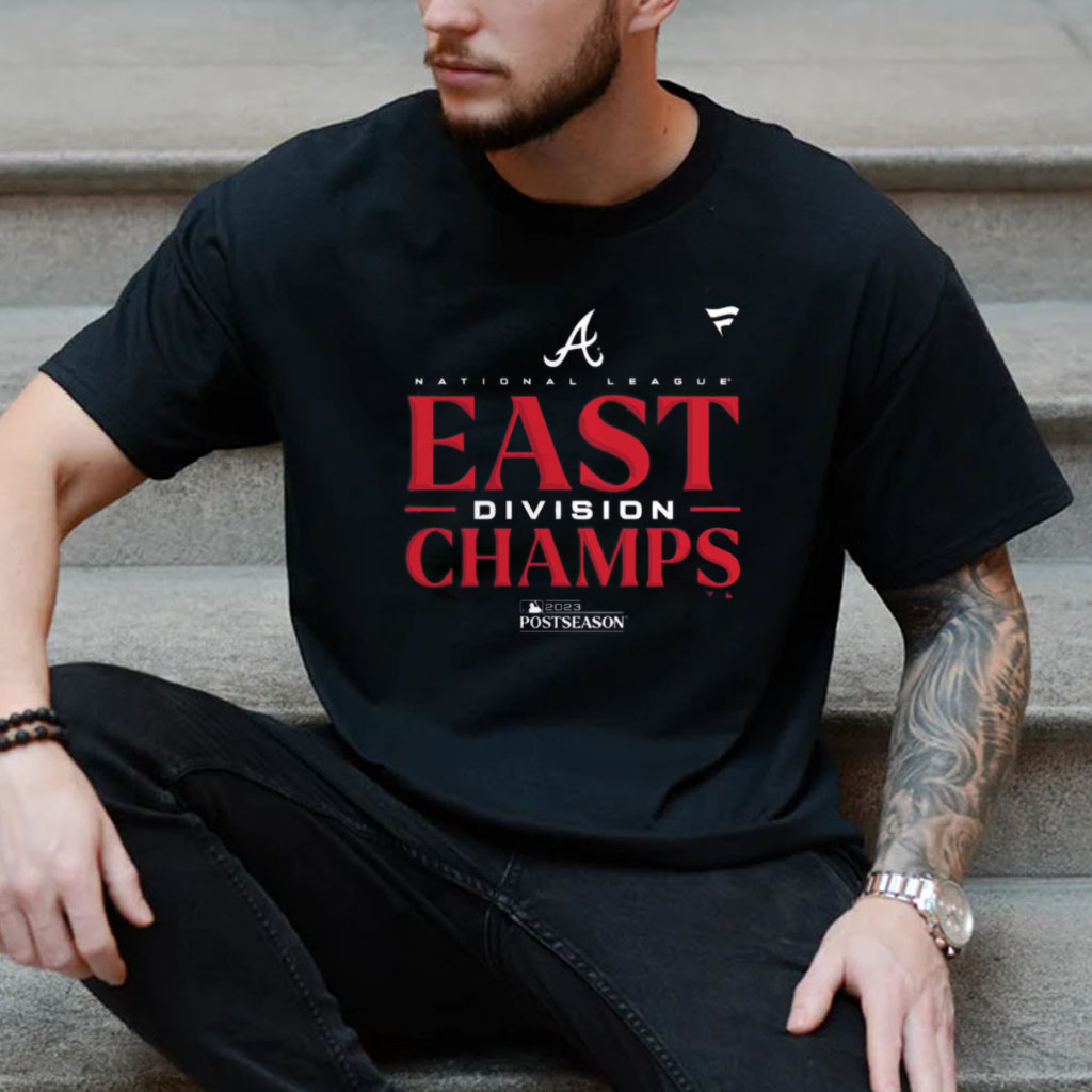Official Atlanta Braves Nl East Division Champions 2023 Locker Room T-shirt  Sweatshirt Hoodie - Shibtee Clothing