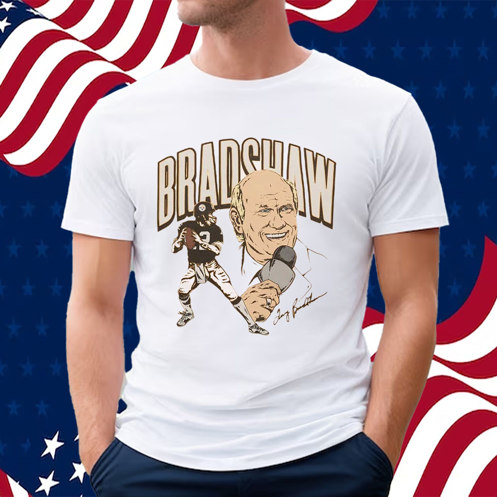 Pittsburgh Steelers Terry Bradshaw Signature Shirt