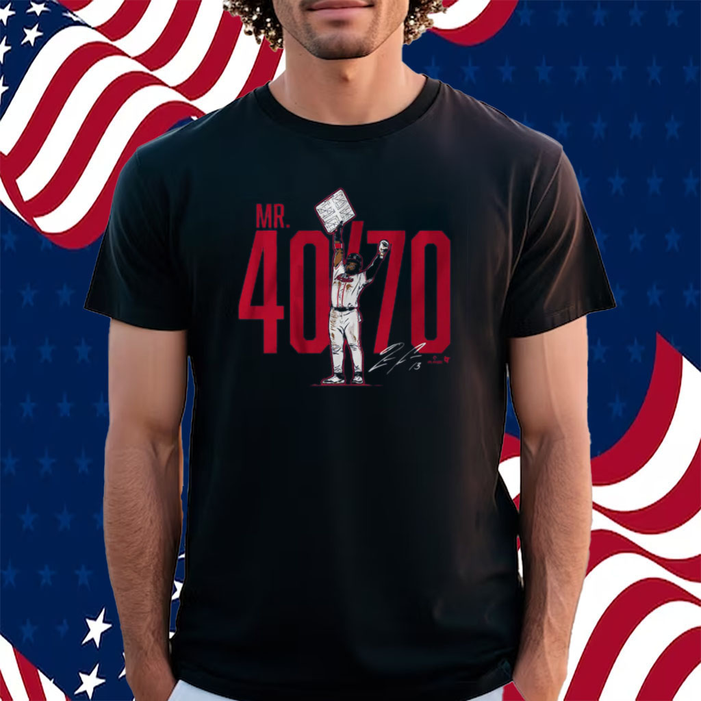 Ronald Acuña Jr 40-70 Shirt, Custom prints store