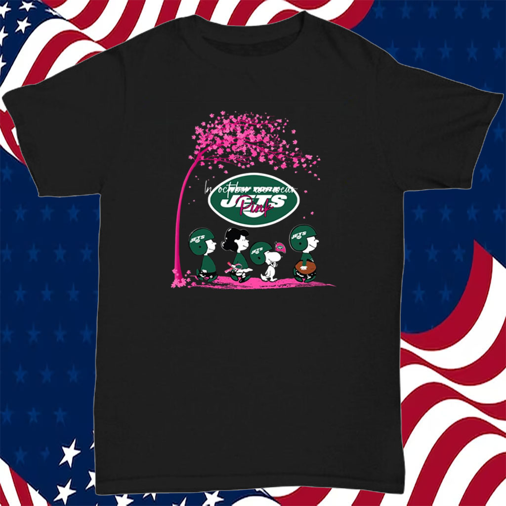 New York Jets I Wear Pink For Breast Cancer Awareness Shirt