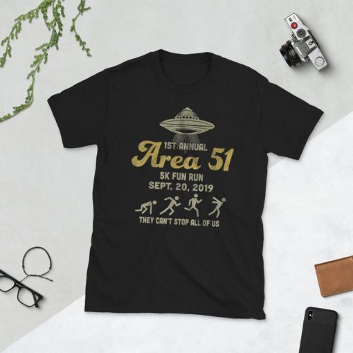 1ST Annual - Area 51 5k Fun Run - SEPT. 20, 2019 Tshirts