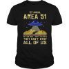 1st Annual Area 51 5k Fun Run Sept 20 2019 TShirt T-Shirt