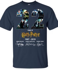 22 Years Of Harry Potter shirt