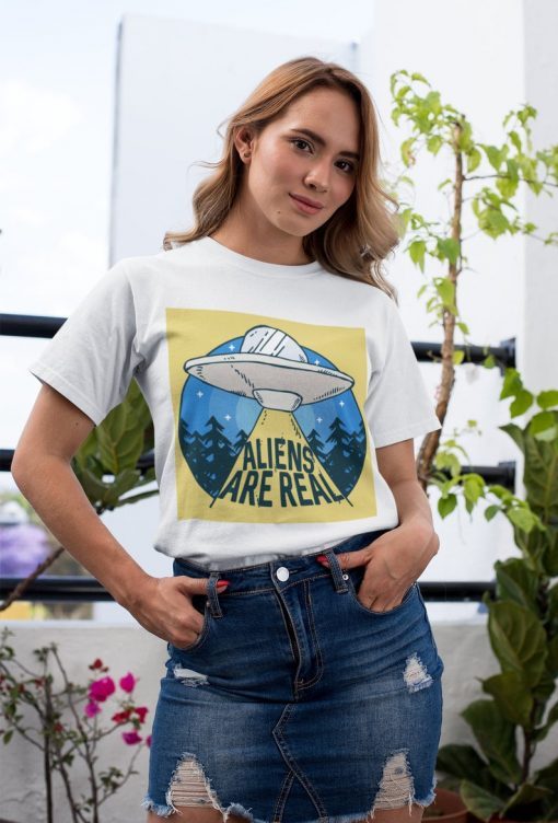 Aliens Are Real Shirt I Want to Believe Storm Area 51