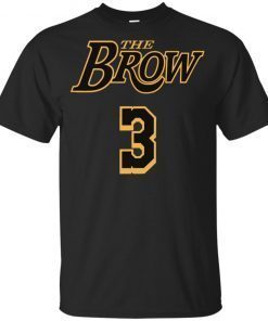 Anthony Davis The Brow 3 Los Angeles Lakers Basketball Youth Kids T-Shirt