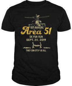 Area 51 5K Fun Run Vintage T-Shirt