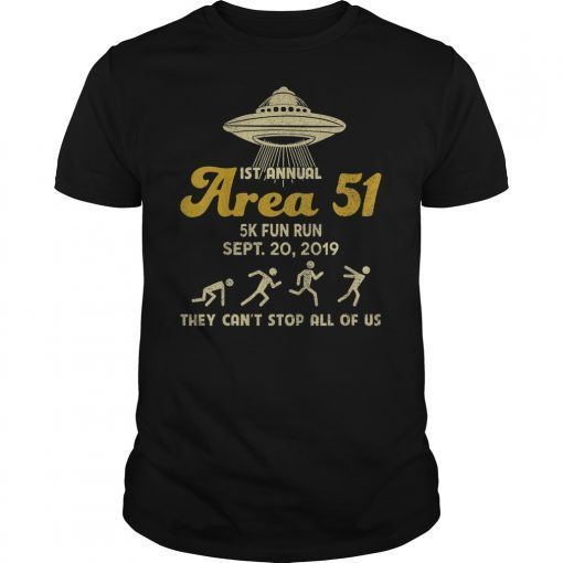 Area 51 5K Fun Run vintage storm area 51 T-Shirt