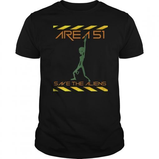 Area 51 Save the Aliens 5k Fun Run They can`t stop all of us T-Shirt