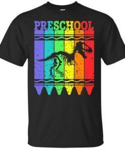 Back To School Shirt Preschool Crayon Dinosaurus shirt