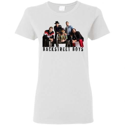 Backstreet Boys Ladies Women T-Shirt