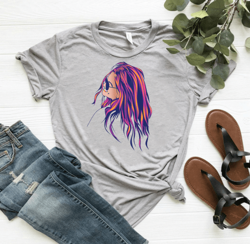 Beautiful Hippie Soul Girl Loving Life, Peace & Freedom Shirt