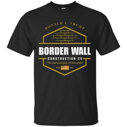 Border wall construction shirts