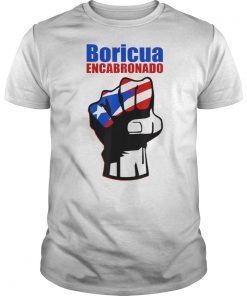 Boricua Encabronado T-Shirt Chat Scandal Puerto Rico Pride