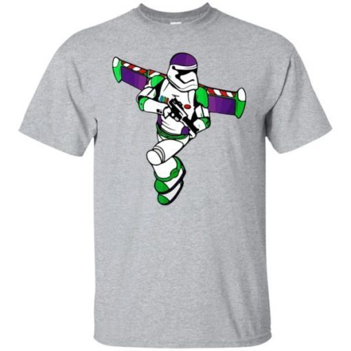 Buzz Lightyear Stormtrooper Star Wars shirt