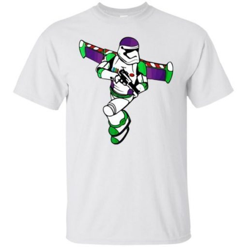 Buzz Lightyear Stormtrooper Star Wars shirts