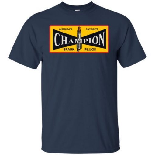 Champion Spark Plug shirts