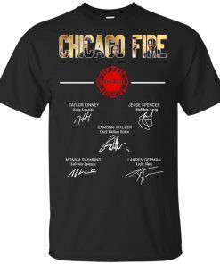 Chicago fire firefighter signature hoodie, ls, t shirt