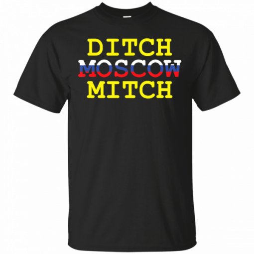 Ditch Moscow Mitch Russian Puppet Vote Him Out 2020 T-Shirt