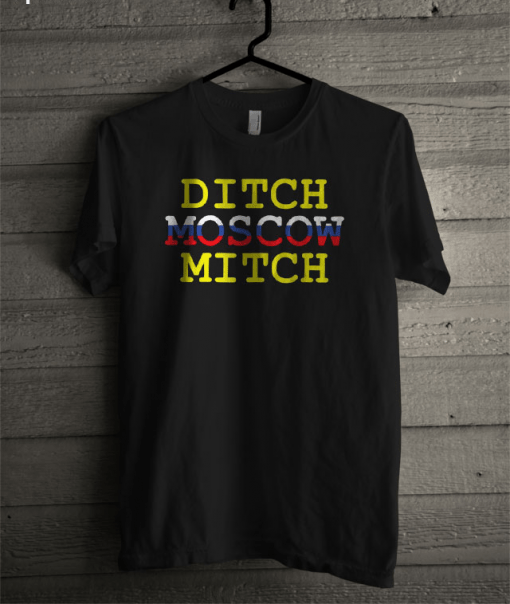 Ditch Moscow Mitch Russian T-shirt