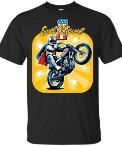 Evel Knievel Motorcycles Youth Kids T-Shirt