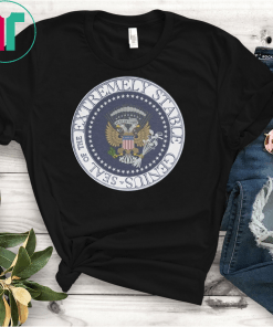 Fake Presidential Seal Parody Presidential Seal Anti Trump Shirt Funny Extremely Stable Genius Charles Leazott 45 is a Puppet