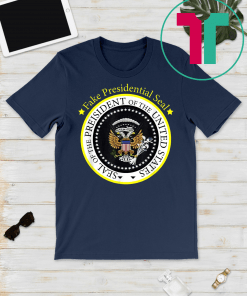 Fake Presidential Seal one term donnie T Shirt Charles Leazott’s Anti Trump T-Shirt