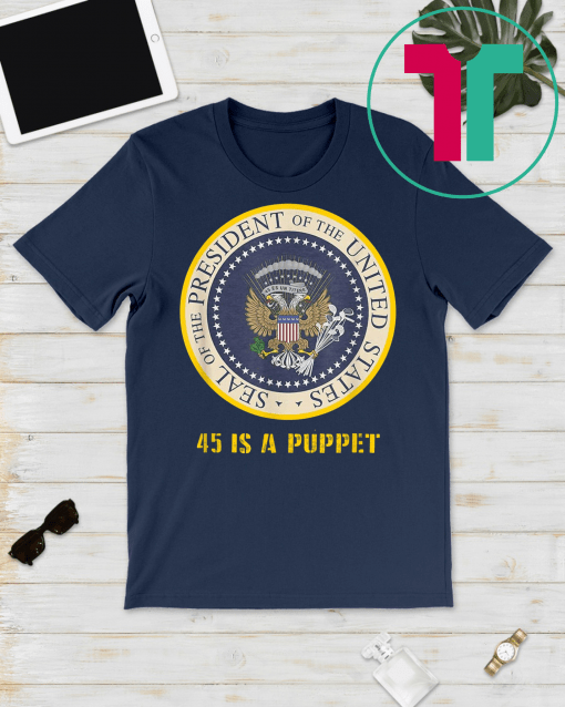 Fake Presidential Seal t shirt Charles Leazott’s Anti Trump Funny Gift T-Shirt