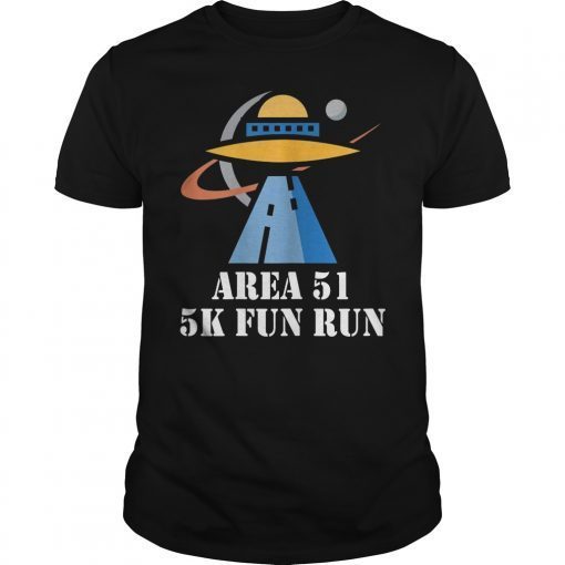 First Annual 5K Fun Run Storm Area 51 See The Aliens T-Shirt T-Shirt