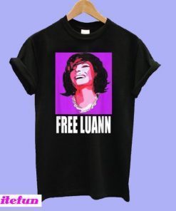 Free Luann Black T-shirt