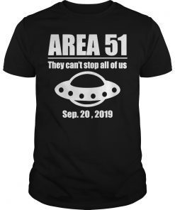 Funny Area 51 Fun Run shirt they cant stop us funny shirt