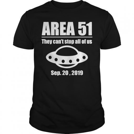 Funny Area 51 Fun Run shirt they cant stop us funny shirt