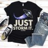 Funny Area 51 Raid T-Shirt, Just Storm It They Can't Stop All Of Us Let's See Them Aliens, Roswell, Edwards Base, Nevada Raid