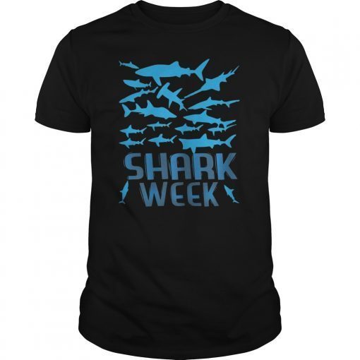 Have a Good WEEK with this SHARK t-shirt