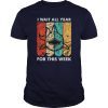 I Wait All Year For This Week T-Shirt Funny Shark T-Shirts