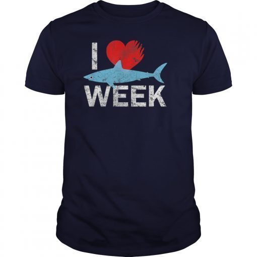 I Wait All Year For This Week T-Shirt Funny Shark Tee shirts