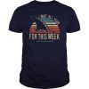 I Wait All Year For This Week shirt Cool Vintage Shark T-Shirts