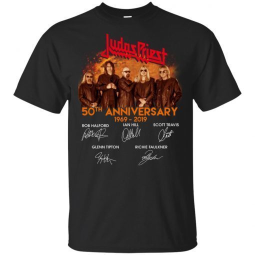 Judas Priest 50th Anniversary 1969-2019 shirt
