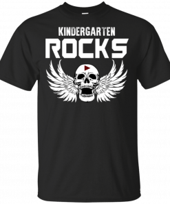 Kindergarten Grade Rocks Back To School Boy Girl T-Shirt