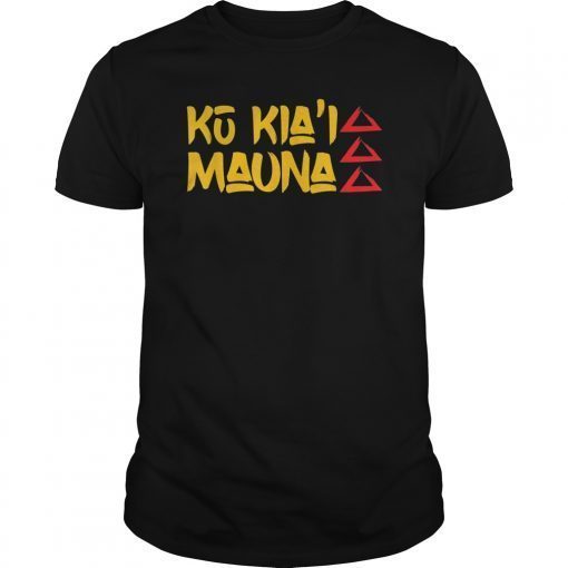 Ku Kiai Mauna Guardians of Mauna Kea Hawaiian T-Shirt