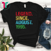 Legend Since August 1995 Bday Gifts 24th Birthday T-Shirts