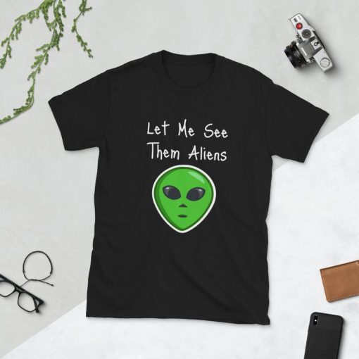 Let Me See Them Aliens Area 51 Storm Short-Sleeve Shirt